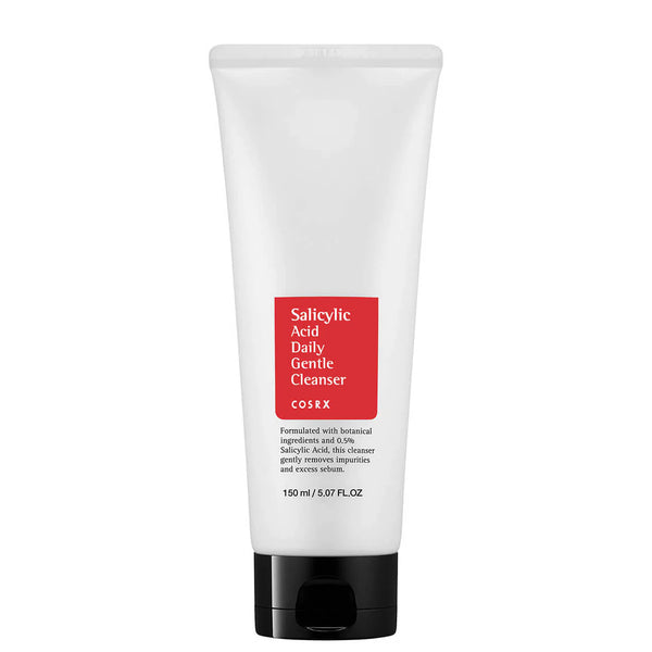 COSRX Salicylic Acid Gentle Daily Cleanser 150ml – Acne & Oil Control Face Wash for Sensitive Skin