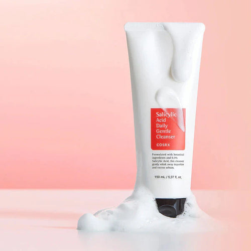 COSRX Salicylic Acid Gentle Daily Cleanser 150ml – Acne & Oil Control Face Wash for Sensitive Skin