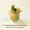 Cortador Multifuncional Verde e Amarelo